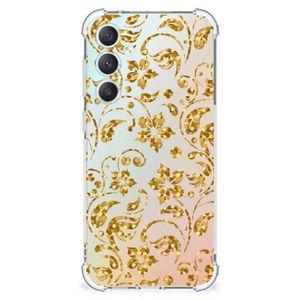 Samsung Galaxy S23 FE Case Gouden Bloemen