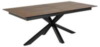 Eettafel Durgan Bruin Uitschuifbaar 200/240x100cm - Giga Living