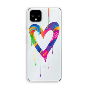 Melts My Heart: Pixel 4 XL Transparant Hoesje