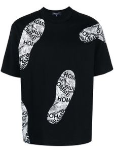 Comme des Garçons Homme t-shirt en coton à imprimé graphique - Noir