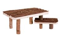 Trixie natural living afdak / ligplaats met opstapje Trixie natural living afdak / ligplaats met opstapje
