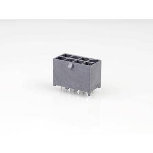 Molex 768290108 Male header, inbouw (standaard) Totaal aantal polen: 8 Rastermaat: 5.70 mm Inhoud: 1 stuk(s) Tray