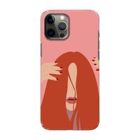 Woke up like this: Volledig geprint iPhone 12 Pro Max Hoesje