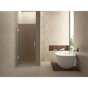 Glas voor nisdeur Wiesbaden Less | 90x200 cm | Nano-coating | Vintage brons glas