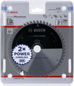 Bosch Accessories Bosch 2608837757 Cirkelzaagblad 160 x 20 mm Aantal tanden: 52 1 stuk(s)