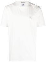 C.P. Company t-shirt en coton à patch logo - Blanc - thumbnail