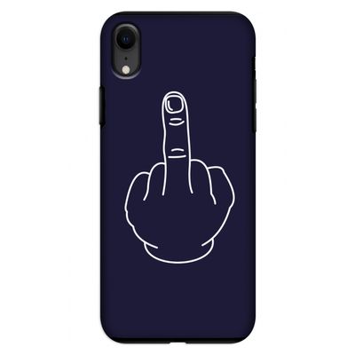 F**k U: iPhone XR Tough Case