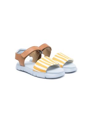 Camper Kids sandales Oruga en cuir - Bleu
