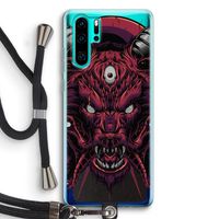 Hell Hound and Serpents: Huawei P30 Pro Transparant Hoesje met koord