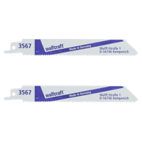 Wolfcraft Sabelzaagblad | BiM | Univ., grob | L=150mm | 2 stuks - 3567000