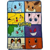 Plaid - POKEMON - 8 Pokémon - 100 x 140 cm