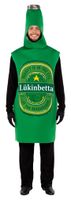 Groene Bierfles Kostuum Lukinbetta