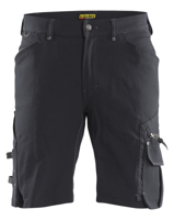 Blåkläder Short 4-weg stretch X1900 zonder spijkerzakken 19871644 | Donkergrijs/Zwart | Maat 52 - 7330509688397