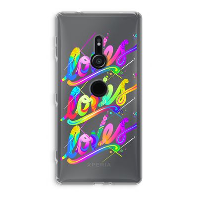 Loves: Sony Xperia XZ2 Transparant Hoesje