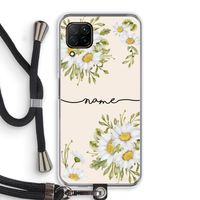 Daisies: Huawei P40 Lite Transparant Hoesje met koord