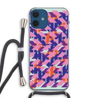 Skew Blush 3: iPhone 12 Transparant Hoesje met koord