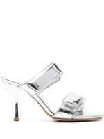 GIABORGHINI mules Perni 03 80 mm - Argent - thumbnail