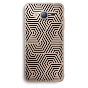 Magic pattern: Samsung Galaxy J3 (2016) Transparant Hoesje