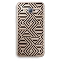 Magic pattern: Samsung Galaxy J3 (2016) Transparant Hoesje