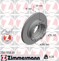 Remschijf Coat Z 250135820