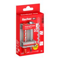 Wandpluggen en schroeven Fischer hybridpower 90 mm Ø 10 x 90 mm (4 Stuks) Wandpluggen en schroeven Fischer hybridpower 90 mm Ø 10 x 90 mm (4 Stuks)