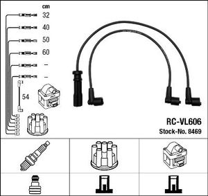 Bougiekabelset RCVL606