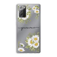 Daisies: Samsung Galaxy Note 20 / Note 20 5G Transparant Hoesje