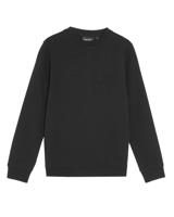Lyle & Scott winter sweater jongens - zwart - geborduurd
