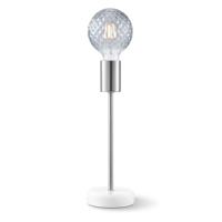 Tafellamp Cava Marble - Geborsteld staal Tafellamp Cava Marble - Geborsteld staal