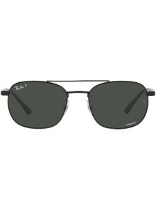 Ray-Ban lunettes de soleil à monture aviateur - Noir