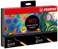Fineliner STABILO Point 88 & Pen 68  Arty creative in luxe box