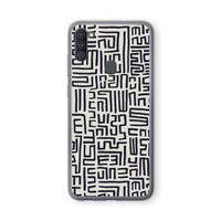 Moroccan Print: Samsung Galaxy A11 Transparant Hoesje