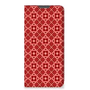 Xiaomi Redmi Note 11 Pro Hoesje met Magneet Batik Rood