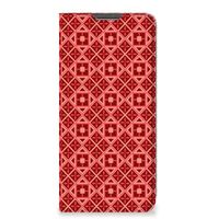 Xiaomi Redmi Note 11 Pro Hoesje met Magneet Batik Rood