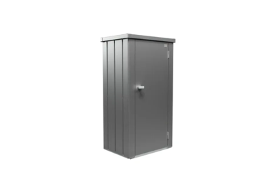 Biohort Julia M metalen terraskast 77,7 x 57 x 140,2 cm donkergrijs metallic- - Metaal- Biohort
