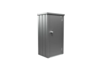 Biohort Julia M metalen terraskast 77,7 x 57 x 140,2 cm donkergrijs metallic- - Metaal- Biohort
