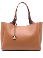 Tod's sac cabas T Timeless à breloque logo - Marron