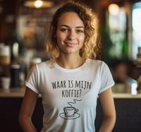 Waar is mijn koffie? t-shirt