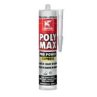 Griffon montagelijm - PolyMax Pro Power Express - 300 gram koker - crystal clear