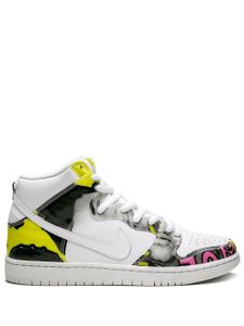 Nike baskets montantes Dunk High PRM DLS SB - Blanc