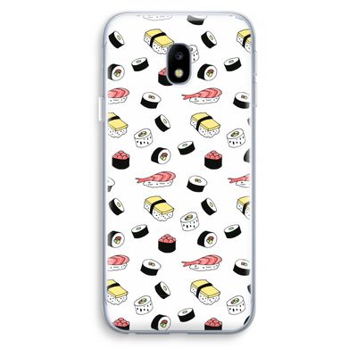 Sushi time: Samsung Galaxy J3 (2017) Transparant Hoesje
