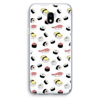 Sushi time: Samsung Galaxy J3 (2017) Transparant Hoesje