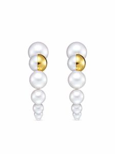 TASAKI boucles d'oreilles M/G TASAKI en or 18ct à perles d'eau douce