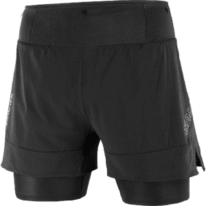 Salomon Sense 2in1 shorts men - ZWART - Heren