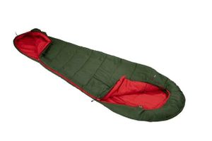 High Peak Pak 1000 Mummie slaapzak Polyester Groen, Rood