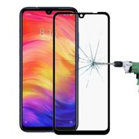9u 9D volledig scherm getemperd glas screen protector voor Xiaomi Redmi opmerking 7 (zwart)