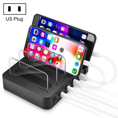 016PD 45W PD USB-C/type-C + 18W PD USB-C/type-C + 18W QC 3 0 USB + USB-poorten Smart Charger met afneembare bezel US plug