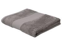 LIVARNO Bamboe handdoek 100 x 150 cm (Grijs)