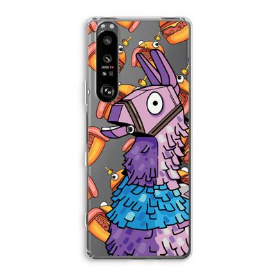 Loot Burger: Sony Xperia 1 III Transparant Hoesje