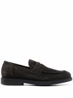 Fratelli Rossetti mocassins à bout en amande - Gris